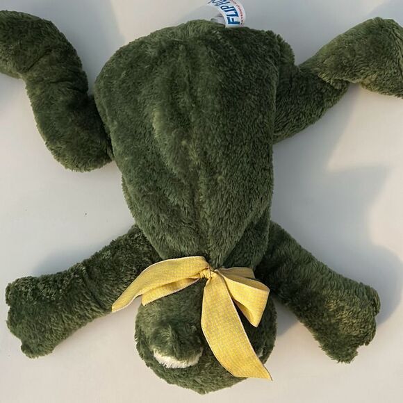 Mary Meyer Flip Flops Bullfrog Plush Stuffed Animal - Picture 4 of 9